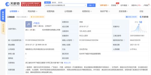 斗魚關(guān)聯(lián)公司入股奇天大勝文化傳播,后者系模特培訓(xùn)機(jī)構(gòu)